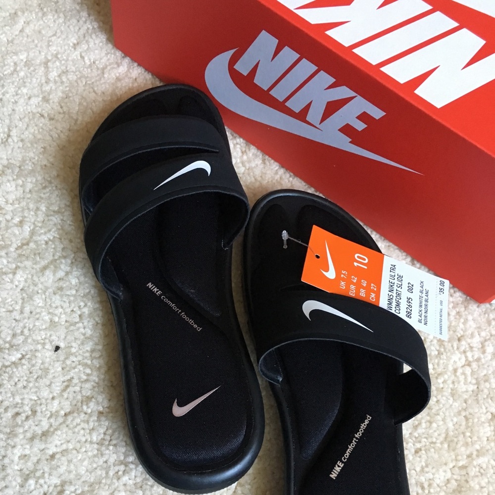 Nike Ultra Comfort Slides - NWT